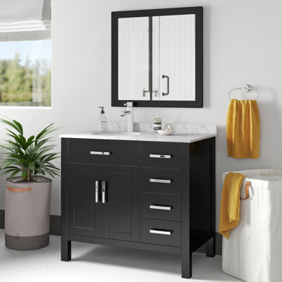 Ensemble de meuble-lavabo simple 36 "avec miroir