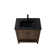 30" Herringbone Design Single Bathroom Vanity with Ceramic Top