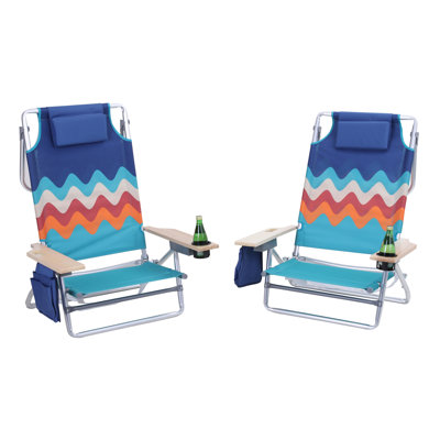 Nadeige Folding Beach Chair