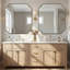 Miroir de salle de bain Modern Cadre en acier inoxydable-864994804-864994762