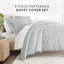  Ensemble de housse de couette moderne à motif diagonal-1251467702
