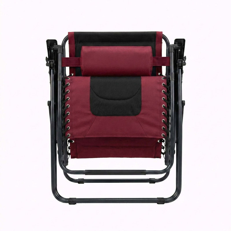 Oversized Padded Zero Gravity Chair, Red