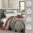 Carmen Linen Medallion Pattern Classic Modern Rustic Comforter Set-2080207727-2134930379