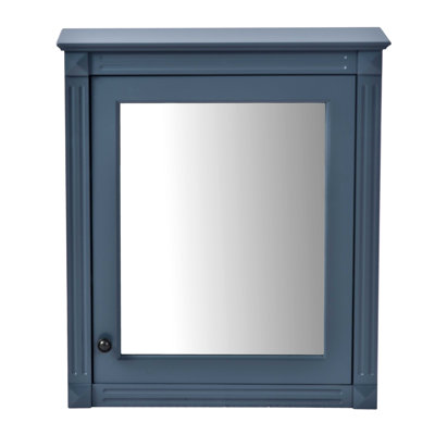 Armoire de rangement de salle de bain murale avec miroir, armoire à pharmacie avec tablette réglable en hauteur, armoire de rangement au-dessus de la toilette