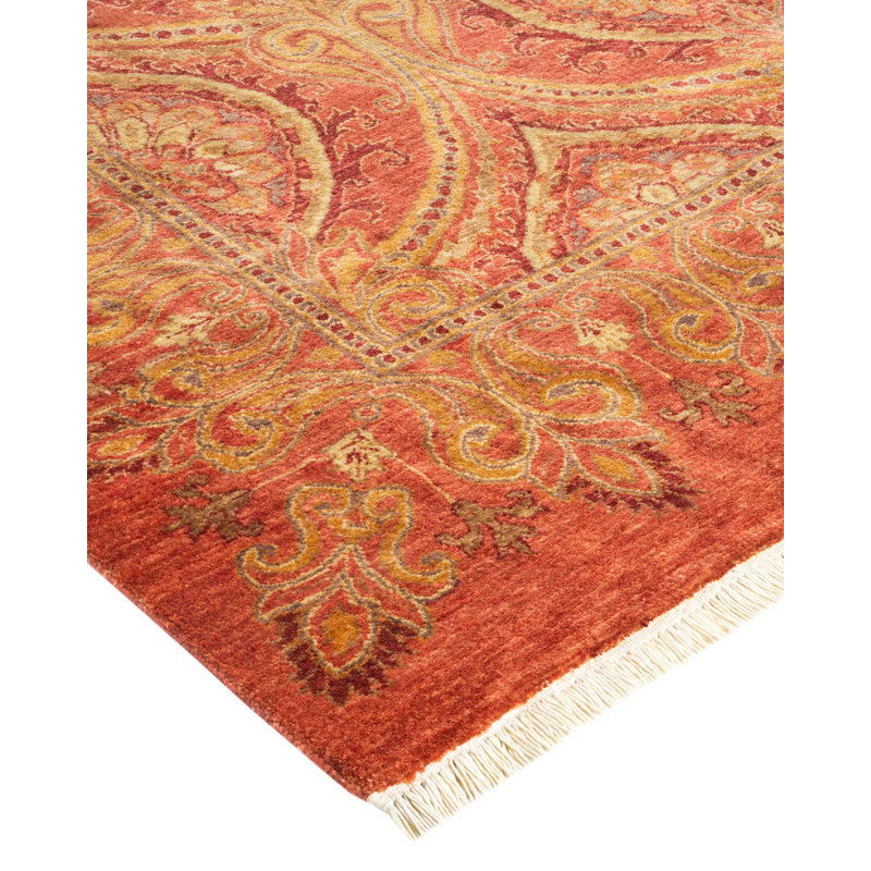 Classic One-of-a-Kind 8' 0" x 9' 8" Hand Knotted Area Rug
