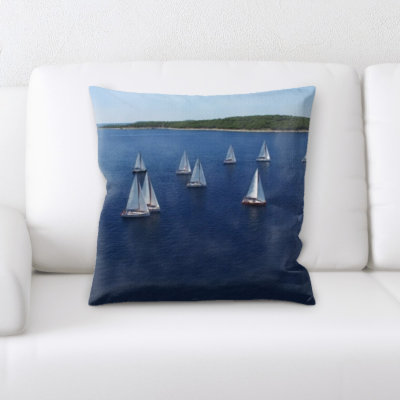 Natalia Sail Throw Pillow