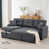Polyester gris est en rupture de stock