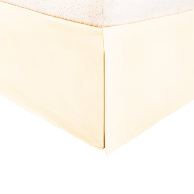 Klein Tailored Bed Skirt, Queen, Ivory