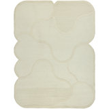 Shell Hand Tufted New Zealand Wool Ivory Area Rug