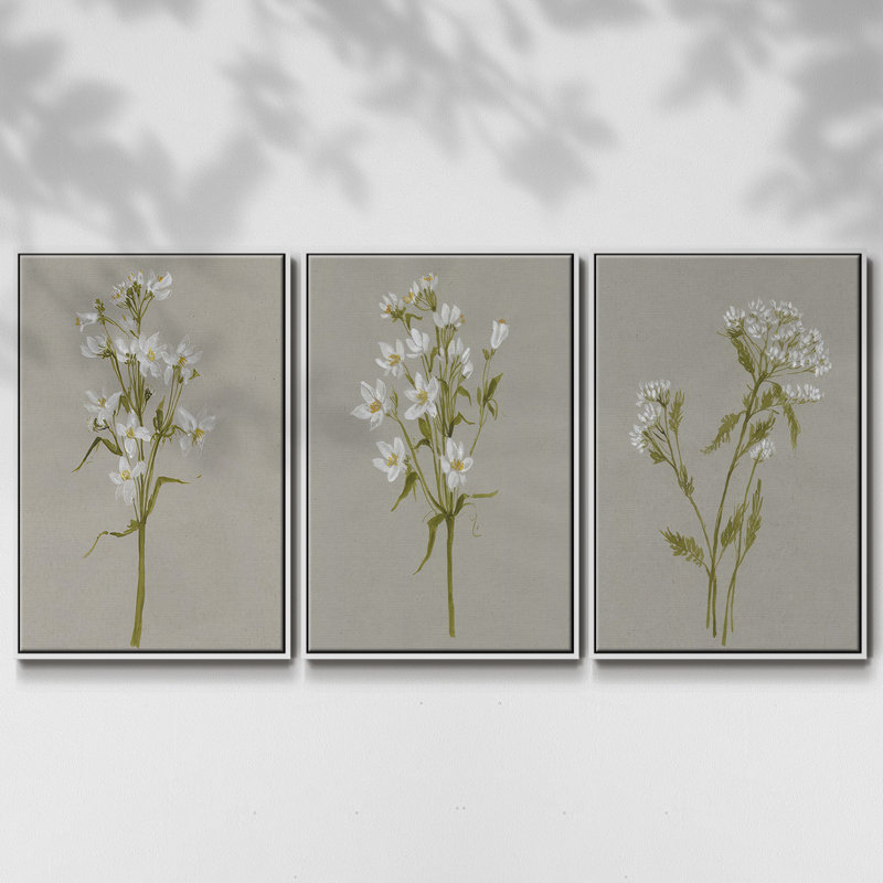 Barxan I 3 pièces, Blanc, H 36 po x l 72 po