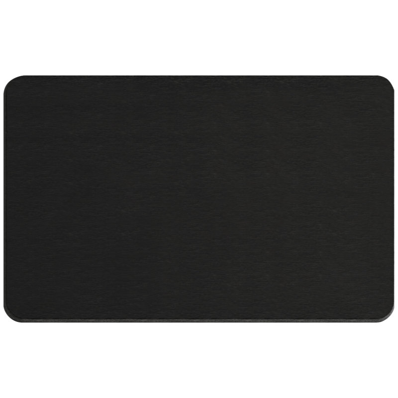 Black Stone Bath Mat, 24''x16'' Non-Slip Diatomaceous Earth Stone Bath Mat, Super Absorbent Quick Drying for Bathroom/Kitchen, Easy to Clean