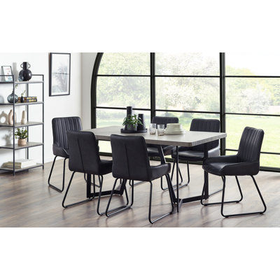 Milynda 6 - Person Dining Set