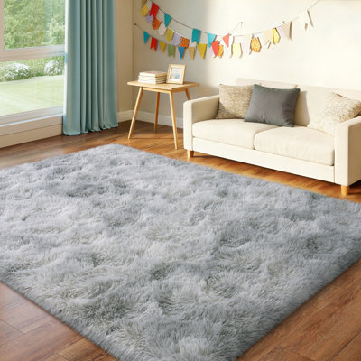 Shag Rug Soft Fluffy -Indoor Area Rug for Living Room Bedroom Nursery Kids Room