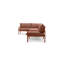 136 " W L-Shaped Patio Sectional with Cushions