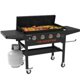 Blackstone 4-Burner Free Standing Liquid Propane 60000 BTU Gas Grill
