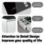 Smart Coffee Table with Refrigerated Drawers Wireless Charging and Built In Bluetooth Speakers-102884462