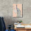 Toile épique Graffiti «Peacock In Gold 4» par Annie Warren, 18 po x 26 po-1671112820
