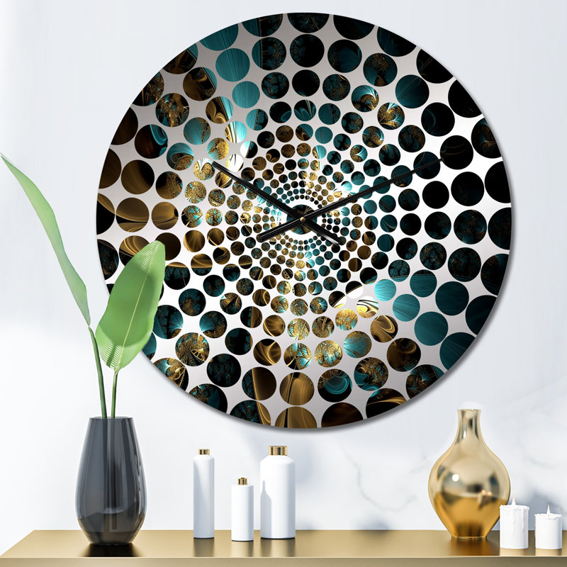 Himmel - Horloge murale abstraite fractale, Petit