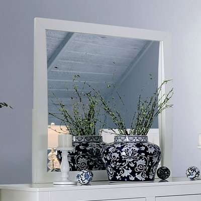 Pietro Wood Flat Mirror