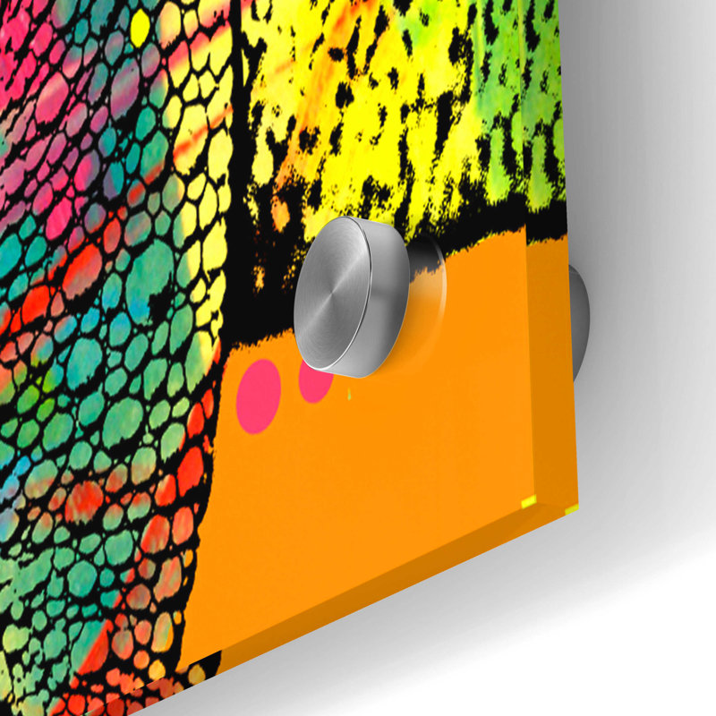 «Chameleon» par Dean Russo, H 24 po x l 36 po x P 0,2 po