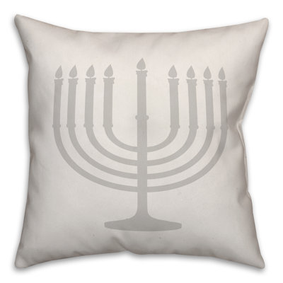  Housse de coussin Menorah