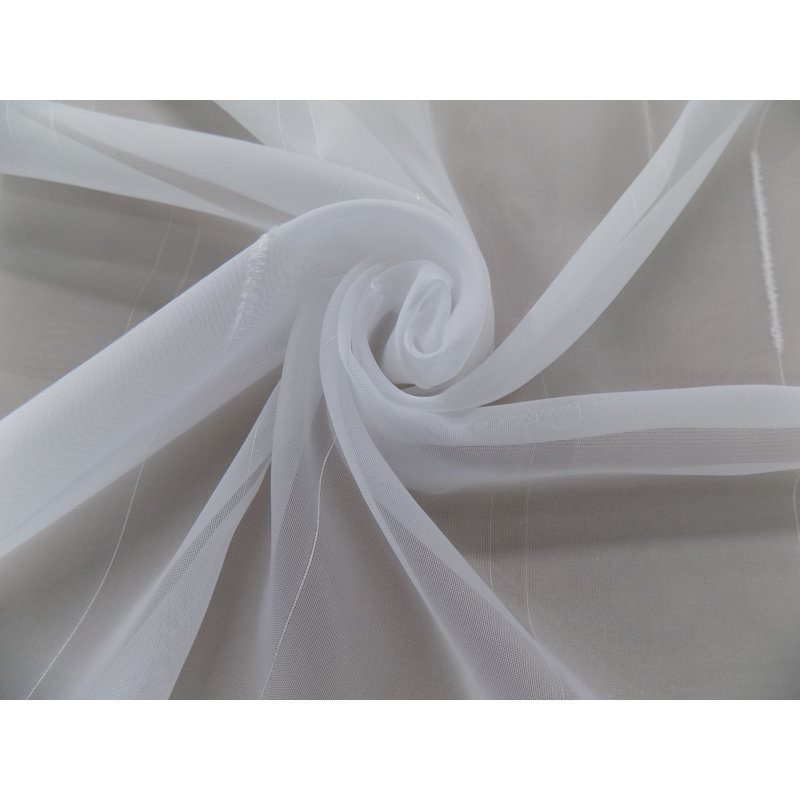 Curtain Annika, semi-transparent, with pleat tape 1:2.5, 145cm H x 450cm W