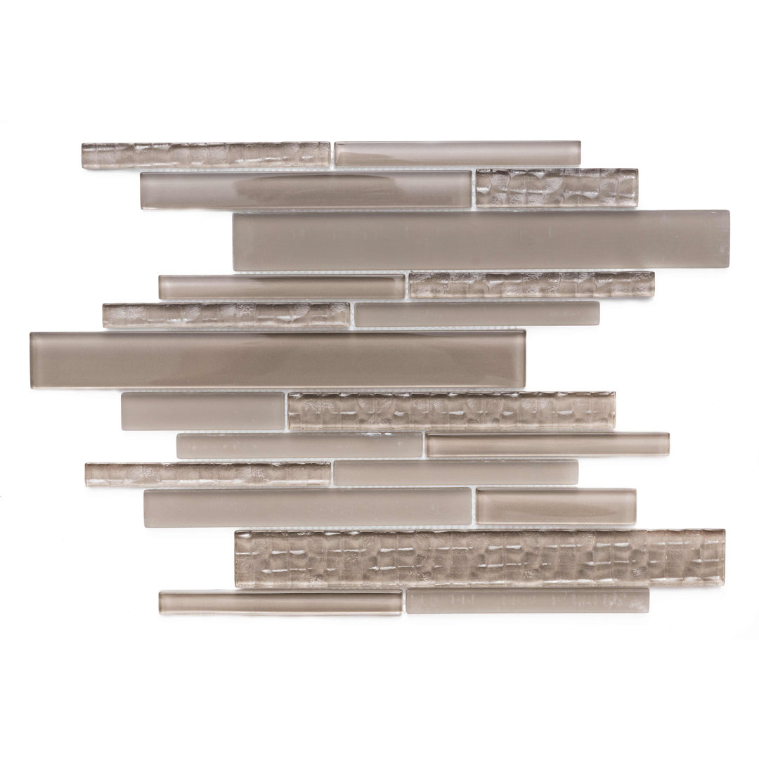 Karma Random Sized Glass Linear Mosaic Wall Tile The Tile Life 