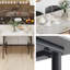 Fung Marble Top Metal Base Dining Table-2012168392