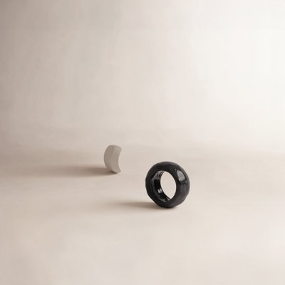 Textured Capiz Napkin Rings