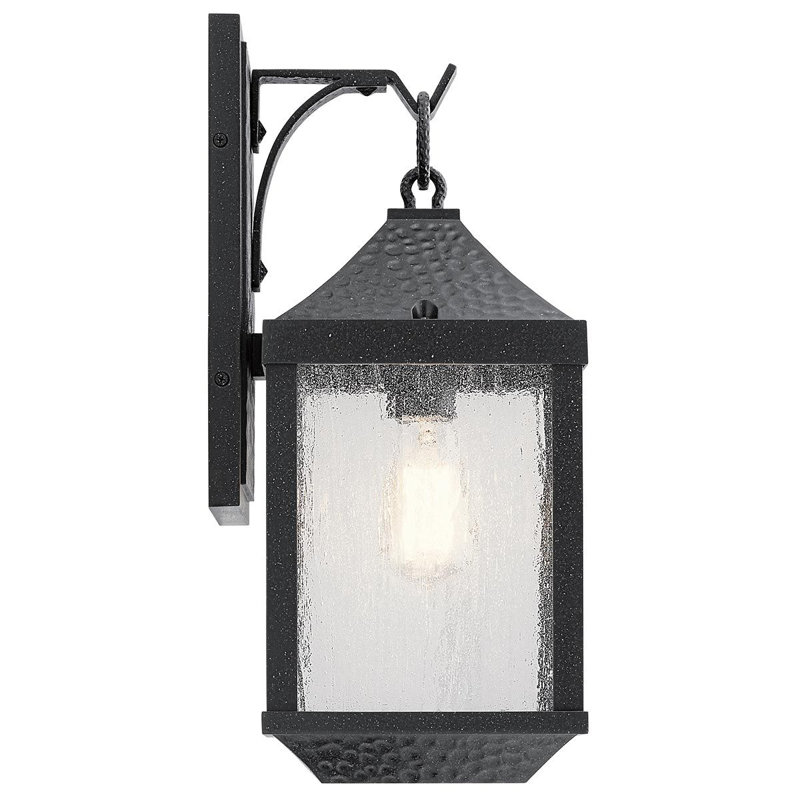 Birkmont Black 45cm H Outdoor Wall Lantern