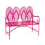 Banc de jardin en acier inoxydable Adilynne