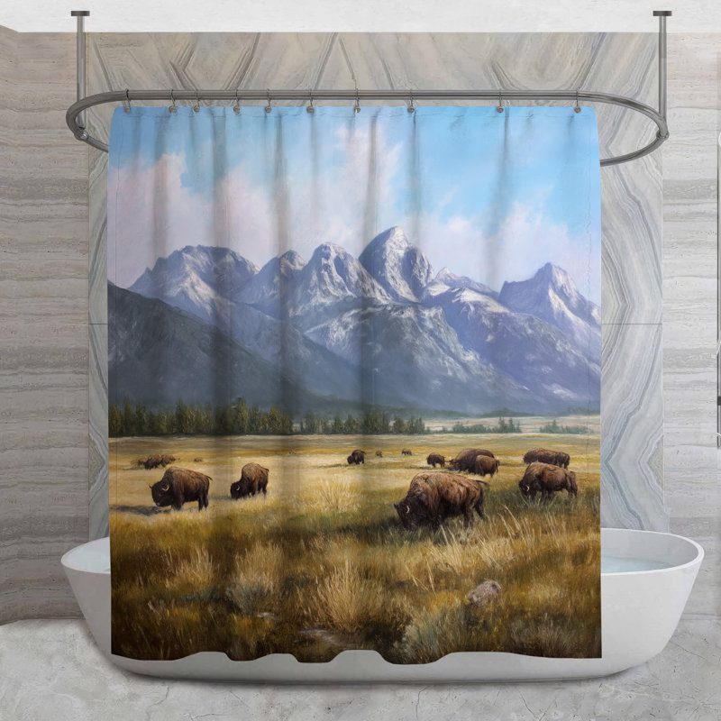 Rideau de douche Bison
