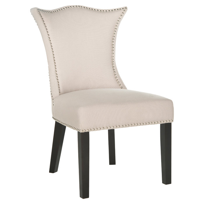 Chaise d'appoint Chauncy en taupe