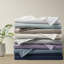 Ensemble de draps en percale de coton à densité de tissage 200 fils Gracie Mills Clementine-99178033-99178041