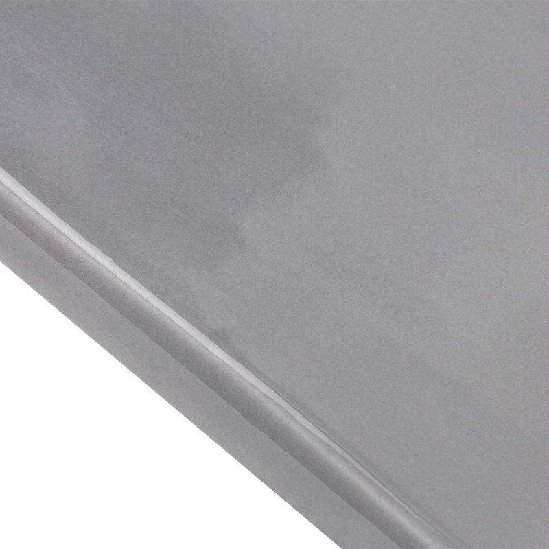 Manchester 3x12 Glossy Ceramic Bullnose, Charcoal Gray