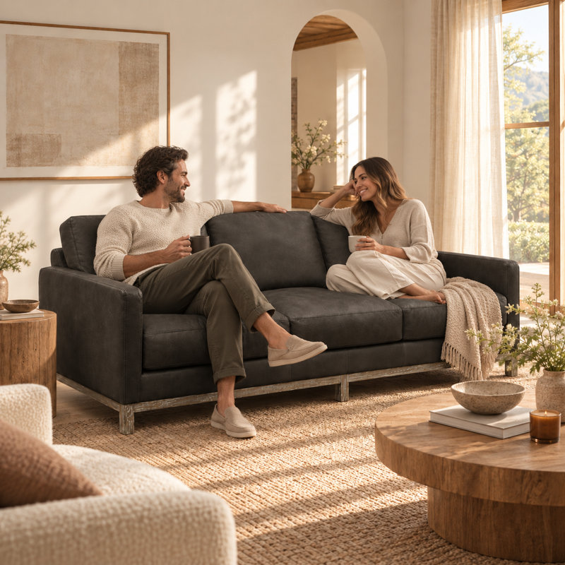 Lynton Sofa, Charcoal, Gray