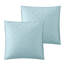 Ensemble d'édredon en duvet bleu 140 fils-236278564
