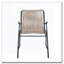 Fauteuil Moonstone avec structure en fer et finition mate durable