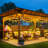 Outdoor String Lights With Dimmable Warm White LED Bulbs (Set Of 12)