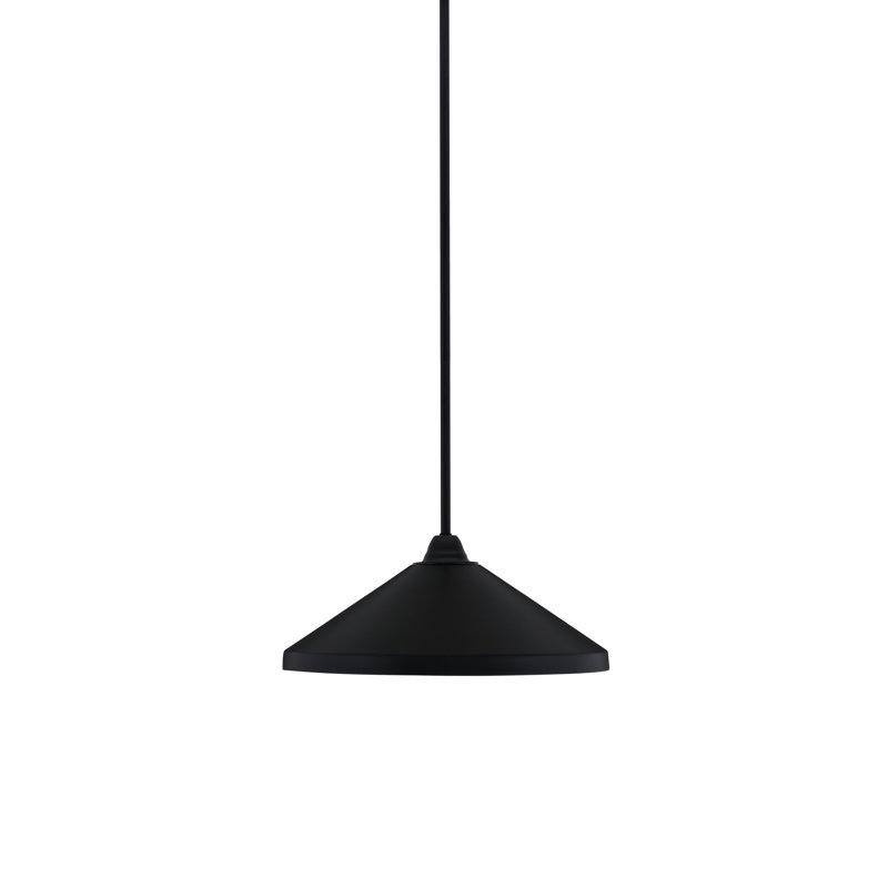 Paramount Stem Hung Pendant, 6" H x 14" W