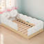 Lit tapissier simple confortable - thème animal décoratif, rangement supplémentaire, design sécuritaire-121085106