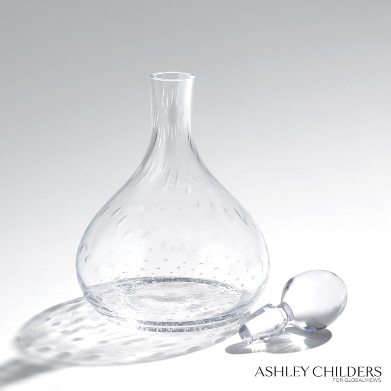 Hamish Decanter-Clear Seeded, Clear