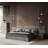 Upholstered Faux Leather Standard Bed-1458928390-1357901321