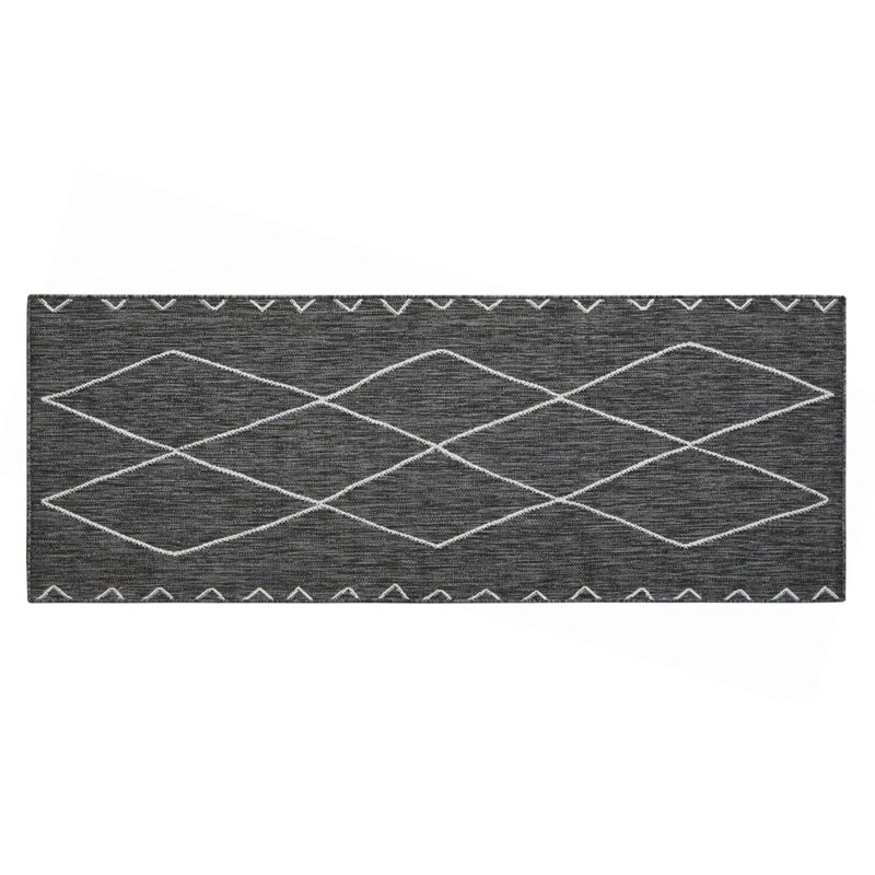 Darya Moroccan Indoor/Outdoor Rug, Runner 2'7" x 6'10"