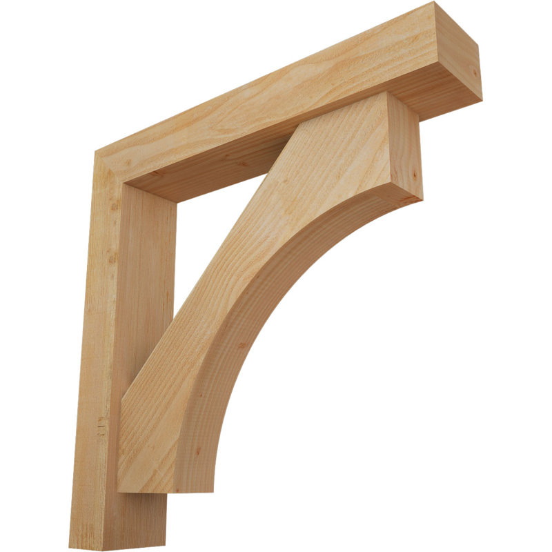 Support Westlake Block avec support décalé, 32 x 32, Sapin Douglas de l 6 po (scié brut)