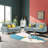 Marick Wide Round Arms Small Apartment Loveseat-1022826350-946205333