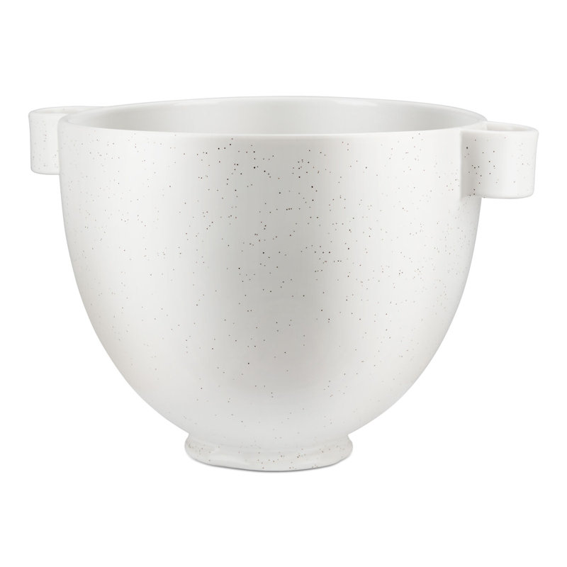 KitchenAid 5-Quart Ceramic Bowl for Tilt-Head Stand Mixers in Fired Clay, Speckled Stone