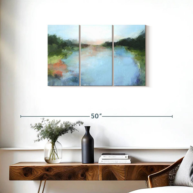Avery Emerald Lake I, 20" H x 33" W