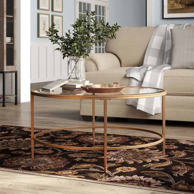 Edmont Coffee Table, Gold