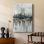 Indyscape et or - galerie Cavas sur mesure